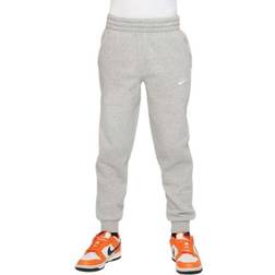 Nike Big Kid's Sportswear Club Fleece Joggers - Dark Gray Heather/Base Grey/White (FD3008-063)