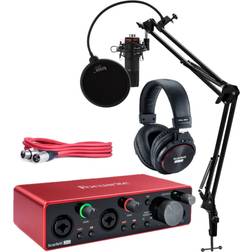Focusrite Scarlett 2i2 Studio 3rd Gen 2x2 Audio Interface Bundle with Pro Tools