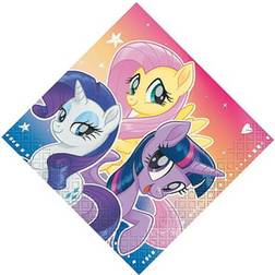 Fun Express My little pony magic beverage napkins party supplies 16 pieces