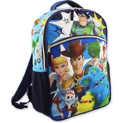 Disney toy story 4 boy's girl's 16 inch school backpack one size, blue