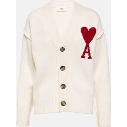 Ami Paris de Caur cardigan off_white_red