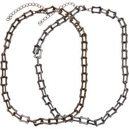 Urban Classics chunky chain necklace kette gliederkette zinklegierung halskette
