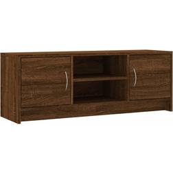 vidaXL Engineered Wood Brown Oak Fernsehschrank 102x37.5cm