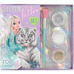 Depesche TOPModel Glitter Tattoo Set FANTASY TIGER 0412518