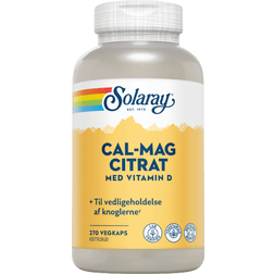 Solaray Cal-Mag Citrate with Vitamin D 270 st