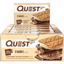 Quest Nutrition Protein Bar S'Mores 60g 12 Stk.