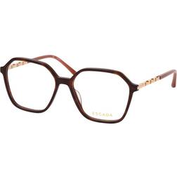 Escada VESD 0752, including lenses, SQUARE Glasses, FEMALE