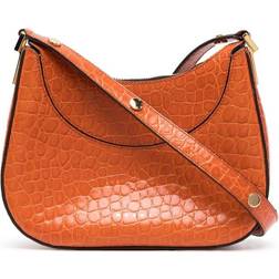 Marni Croco-embossed Leather Milano Hobo Bag