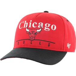 '47 Men's Red/Black Chicago Bulls Super Hitch Adjustable Hat