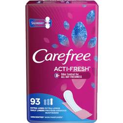 Carefree Acti-Fresh® Extra Long Liners 93-pack
