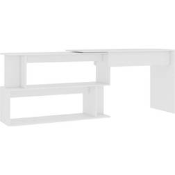 vidaXL Corner Writing Desk 19.7x78.7"