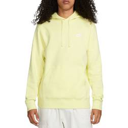 Nike Men's Sportswear Club Fleece Hoodie Luminous Green/Luminous Green/White