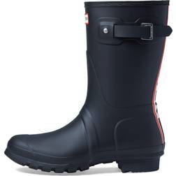 Hunter Womens Original Short Rain Boot Black BLACK