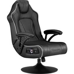 X Rocker CXR3 LED Audio Pedestal Gaming Chair with Subwoofer Neo Fiber Black/LED