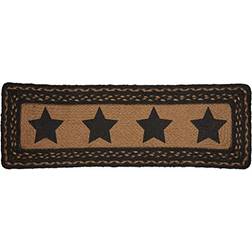 VHC Brands Farmhouse Star Jute Primitive Black