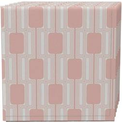 Bed Bath & Beyond Inc. Set 20x20 Retro Cloth Napkin Pink (50.8x50.8)