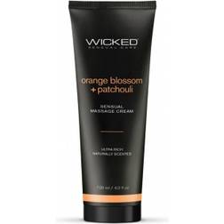 Wicked Orange Blossom and Patchouli Scented Sensual Massage Cream 4 Oz in stock