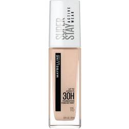 Maybelline 30H Super Stay Active Wear Longwear Liquid Foundation #115 Ivory