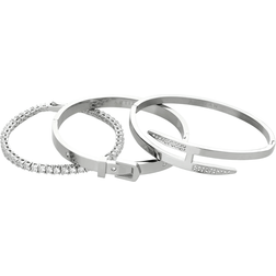 Artizan Joyeria Core Stack - Silver/Transparent