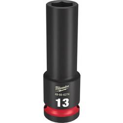 Milwaukee 1/2" Drive 13mm Deep 6 Point Socket Socket Bit