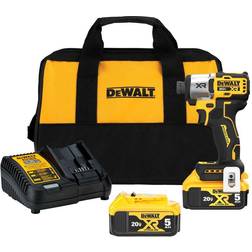 Dewalt 20V MAX Impact Driver, Cordless, 3-Speed, 2 Batteries and Charger Included DCF845P2