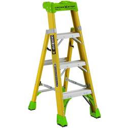 Louisville Ladder step 4 ft. fiberglass aluminum rung 375 lbs. capacity