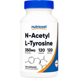 Nutricost N-Acetyl L-Tyrosine NALT 350mg, 120
