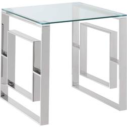 Bed Bath & Beyond Eros contemporary steel/glass Small Table
