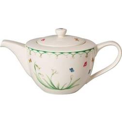 Villeroy & Boch White/Green Colourful Spring Teapot