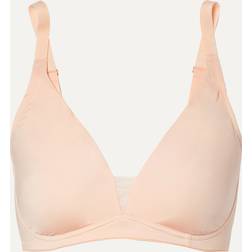 Cosabella Evolution Curvy Microfiber Convertible Bralette NUDE ROSE 34-36 DD-F