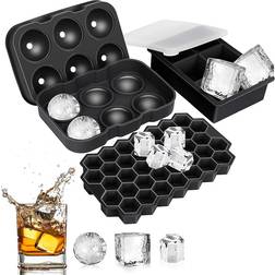 Popup 3 Skulls Ice Baking Chocolate Mold