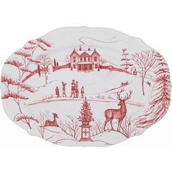 Juliska Country Estate Winter Frolic Ruby Serving Tray