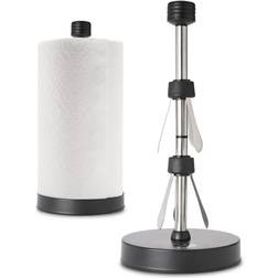 Steel Black Paper Towel Holder