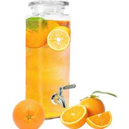 Tall Square Drink Gravity Beverage Dispenser