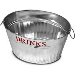 Drinkstuff Galvanised Steel Party Tub Beverage Dispenser