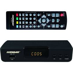Hdtv digital tv converter box atsc with usb input media player koramzi cb-107
