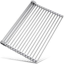 Home Accessories 17.7" 15.5" Large Tech Roll Up Racks Dish Drainer