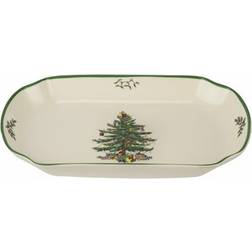 Spode Christmas Scalloped Platter All Serving Tray