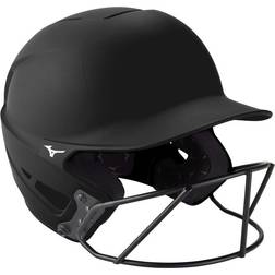Mizuno F6 Softball Batting Helmet, Small/Medium, Black