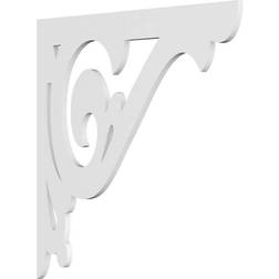 Ekena Millwork X X PVC BorHeaux Bracket, White