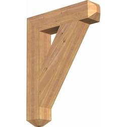 Ekena Millwork Red Cedar Traditional Craftsman Smooth Bracket