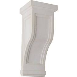 Ekena Millwork Chalk Dust White Traditional Recessed Wood Vintage Corbel