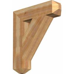 Ekena Millwork Red Cedar Traditional Craftsman Rough Sawn Bracket