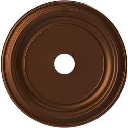 Ekena Millwork P Traditional Thermoformed Medallion Copper