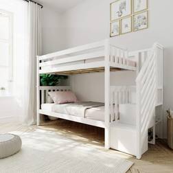 Max & Lily Twin Twin Bunk Bed