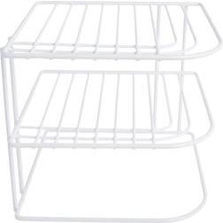 Home Basics 3-Tier Kitchen Corner Organizer Heavy Wire Shelving System