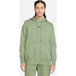 Nike Women's Sportswear Phoenix Fleece Hoodie Oil Green/Black