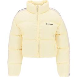 Palm Angels Jacket Woman colour Yellow Cream