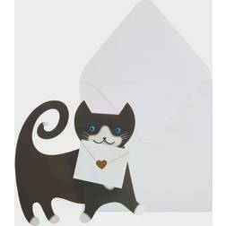 Kitty 3D Blank Card