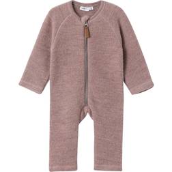 Name It Baby Merino Wool Suit - Antler